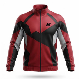 Veste de lutte personnalisée, fermeture éclair intégrale, légère, respirante, vêtements de sport athlétiques pour l'entraînement en équipe et les événements de lutte - Product Image 1