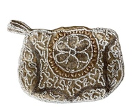 Pochette à monnaie broderie perlée à la main dernière conception de bouteille pour femmes filles mini cadeaux pour la décoration de la maison ou de noël