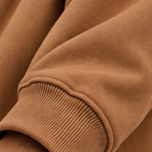 Mens Camel <b>Brown</b> Graphic Crewneck Sweatshirt Jogger Pants <b>Set</b> Casual Fleece Tracksuit <b>Gym</b> Streetwear Winter Athletic Sportswear - Product Image 5