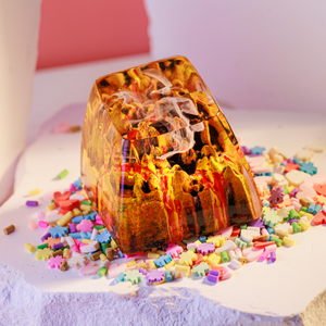 Keycaps Mystiques Anime, Keycaps Artisanaux Personnalisés, Keycaps Anime Mignons, Keycaps Verts, Ensemble de Keycaps, Keycaps en Résine - Product Image 5