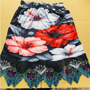 Vêtements d'été pour femmes avec impression par sublimation, jupe à fleurs, jupe hawaïenne à imprimé tropical, robe personnalisée, jupe de haute qualité - Product Image 3