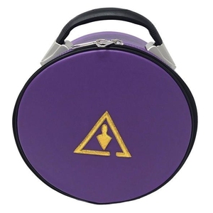 Professional Masonic Regalia <b>Briefcase</b> Leather Apron Case High Quality Freemason Storage Bag Travel Case - Product Image 1