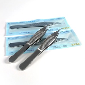 1PC Stainless Steel FUE Hair Implanting Tweezer Clamp Follicle Transplant Forceps for Hair Restoration Titanium Alloy <b>Mini</b> - Product Image 5