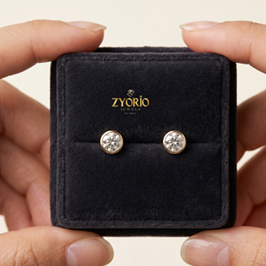 Pendientes de Oro Sólido de 14K con Diamantes Naturales en Corte Pera, Certificados por IGI, Juego de Pendientes de Lujo para Mujer - Product Image 5