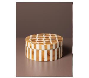 Boîte de rangement en MDF avec incrustation en résine, boîte de rangement décorative en résine, boîte à bijoux en résine, vente directe au prix d'usine - Product Image 1