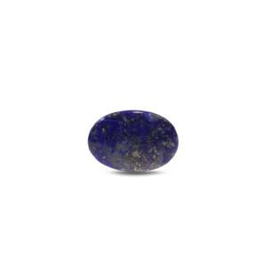 Natural Lapis Lazuli Loose Gemstone-8.65 Carat Certified Pear Cabochon - Product Image 2