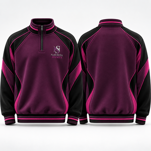 Sweat-shirt réversible à col roulé pour femme, effet délavé, brodé, doublé, personnalisable avec nom d'équipe, université, sororité, école, match - Product Image 2