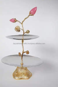 ขาตั้งเค้กโลหะเหล็กตกแต่งบ้าน สำหรับงานแต่งงานและอุปกรณ์จัดงานเลี้ยง โดย Tayyab Handicraft ผลิตในอินเดีย - Product Image 3