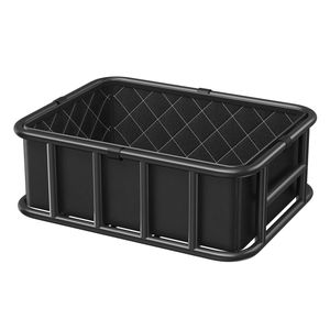 Cestino Posteriore Robusto per Bicicletta per Adulti e Donne, Rete Portaoggetti Media con Rivestimento Impermeabile in Acciaio e Plastica - Product Image 1