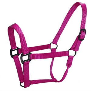 Cabestro de nailon al por mayor para caballo, cómodo, resistente, ajustable, duradero, para entrenamiento, equipo de equitación a granel - Product Image 6