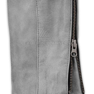 Pantalones de Cuero para Hombre de Alta Calidad, Transpirables y Ligeros, Diseño Personalizado con su Propio Logotipo, Pantalones de Cuero Lavado para Hombre - Product Image 4