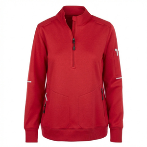 Custom Winter Autumn Hospital Uniform Fleece <b>Scrub</b> Jacket Pullover Thermal Warm Up Coat With Ribbed Cuffs <b>Nursing</b> <b>Scrub</b> Jackets - Product Image 2