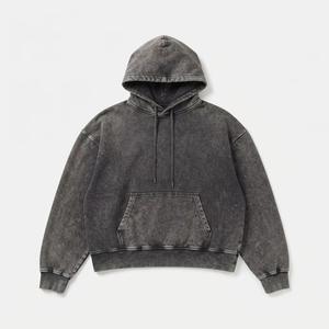 Sudaderas Cómodas para Hombre con Lavado Ácido, Corte Holgado, Empaque Personalizado, Precio Competitivo y Uso Diario - Product Image 5
