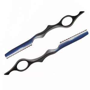 AISLING INTERNATIONAL - Maquinilla de Afeitar Recta de Acero Inoxidable para Hombre, para Afeitar y Peluquería - Product Image 1