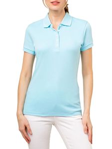 Camiseta de Golf Casual Personalizada para Mujer, de Alta Calidad, Secado Rápido, 100% Poliéster Sublimado, la Mejor Opción para el Verano - Product Image 6