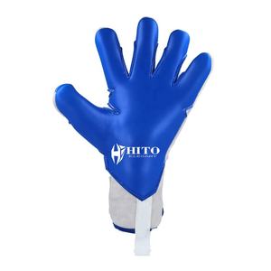Gants de gardien de but personnalisés, paume avant en latex allemand, dos en silicone injecté, coupe hybride, sangle amovible, design personnalisé - Product Image 6