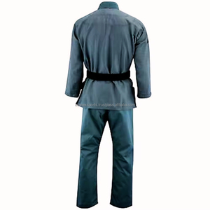 Uniforme de karaté unisexe de haute qualité, 100% coton, 300g, durable, léger, logo personnalisé, arts martiaux, Gis confortable et extensible - Product Image 2