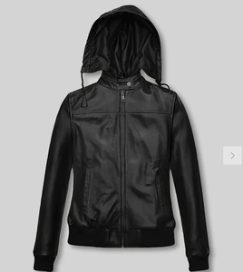 Chaqueta de Cuero Nueva a la Moda para Hombre y Mujer, Chaqueta de Cuero Marrón Resistente al Viento, Estilos Personalizados, Chaqueta de Cuero Charlotte Burnt Multiple 2006 - Product Image 2