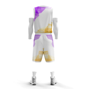Tenue de basket-ball professionnelle, vêtements de sport, uniforme de basket-ball personnalisé, uniforme de basket-ball pour hommes - Product Image 6