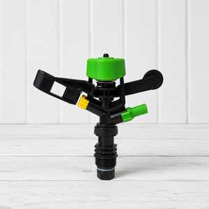 Arroseur de jardin d'été avec rotation automatique à 360 degrés, tête de pulvérisation à deux trous pour une irrigation efficace de la pelouse - Product Image 3