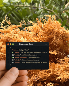 Alga Marina Seca Eucheuma Spinosum (Vietnam) - Marca KIM MINH |   Calidad Premium |   Vida útil de 24 meses |   Embalaje de Bolsas - Product Image 6