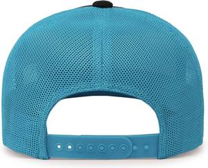 Casquette Trucker Unisexe en Maille 6 Panneaux Réglable Noire Respirante pour Adultes Printemps-Été - Product Image 3
