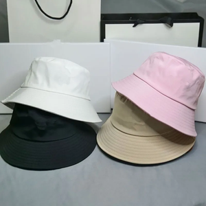 Chapeau Bob Unisexe en Toile de Coton Couleur Unie Décontracté Printemps-Été pour Adulte Taille et Impression Personnalisables - Product Image 1