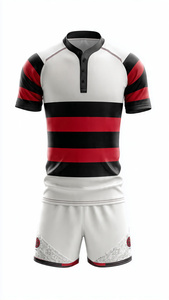 Custom Rugby Teamwear & Kits High Quality Rugby Jersey Football Shorts Set Custom League & Rugby Uniforms - Product Image 4