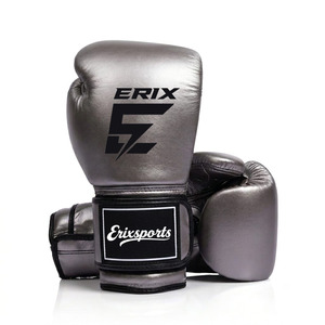 Guantes de Boxeo de Cuero Personalizados con Protección UV, Cierre de Gancho y Bucle, Impresión Digital, para Entrenamiento de Muay Thai y MMA - Product Image 3