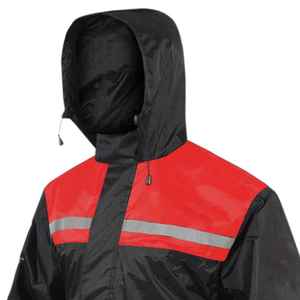 Traje Impermeable Universal con Capucha y Pantalones, Reflectante, para Senderismo, Camping y Uso Casual, Talla Adulto - Product Image 4