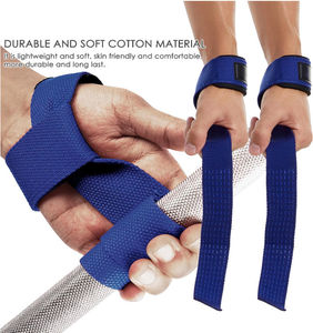 Sangles de poignet de fitness antidérapantes pour haltérophilie, manchon de sport professionnel avec silicone - Product Image 4