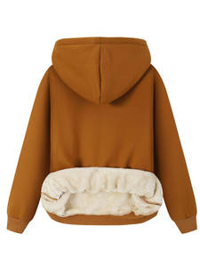 Sudadera con Capucha y Cremallera Extra Grande para Hombre, 100% Algodón, 400 Gsm, Forro Interior de Piel Sintética - Product Image 2