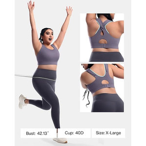 เสื้อครอปออกกำลังกาย Solid Trader Ultimate Body Shaping ระบายอากาศได้ดี น้ำหนักเบา ยืดหยุ่น เหมาะสำหรับการฝึกซ้อม บราออกกำลังกายสำหรับผู้หญิง - Product Image 2