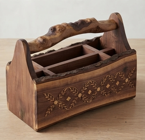 โต๊ะวางของไม้ดีไซน์ทันสมัย งานแฮนด์เมด แกะสลักลวดลายสวยงาม ราคาไม่แพง - Product Image 4