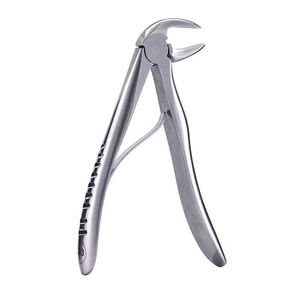 Pinzas de Extracción Dental de Metal Plateado con Empuñadura Moleteada, 12 Posiciones de Mandíbula, Clase II, Instrumento Quirúrgico Manual con Certificación CE - Product Image 2