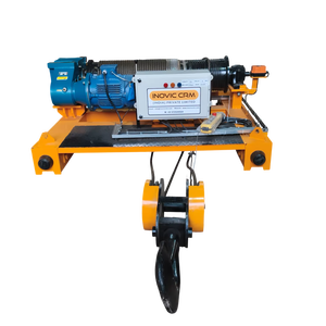INOVIC CRM High Quality Electric <b>Crab</b> Machine for Double Girder EOT Crane | Heavy Duty Lifting Unit 1 Ton 50 Ton Industrial Use - Product Image 1