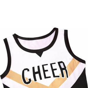 Uniforme de Animadora para Niñas, Traje de Animadora para Prácticas, Cosplay, Actuaciones, Eventos Deportivos Escolares - Product Image 3