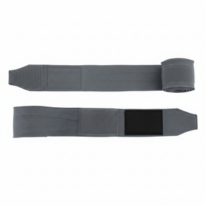 ผ้าพันมือสไตล์เม็กซิกันสีเทา 5 เมตร แบบกึ่งยืดหยุ่น สำหรับชกมวย ป้องกันข้อมือ มวยไทย MMA อุปกรณ์เสริมแบบกำหนดเองได้ - Product Image 2