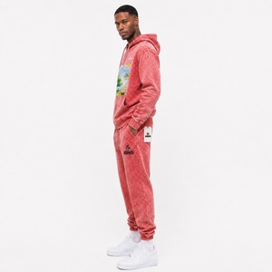 Ensemble de survêtements imprimés élégants pour hommes, ensemble athlétique deux pièces, vêtements de sport respirants pour la course à pied, la salle de sport, la remise en forme et le confort quotidien - Product Image 2