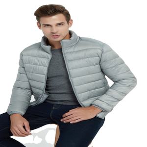 Doudounes d'extérieur personnalisées de haute qualité pour hommes Veste bouffante épaisse et chaude coupe-vent Veste en duvet décontractée surdimensionnée pour hommes - Product Image 3
