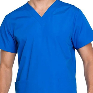 <b>Top</b> Trending Men Short Sleeve Hospital Scrubs Uniform Sets High Quality Customizable Comfortable Lightweight Design Men Set - Product Image 2