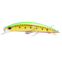 Leurre dur coulant pour pêche en eau salée à longue portée avec yeux 3D, tailles 10,2 cm/30 g, appât pour brochet et lucioperche, pour la pêche en haute mer et en rivière