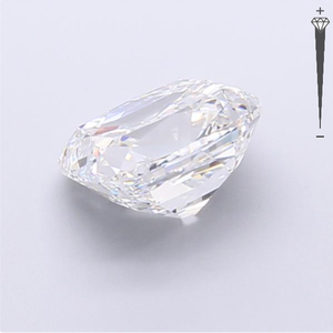 Diamante Cultivado en Laboratorio con Certificación IGI, 4.51 CT, Corte Cuadrado, Color E, Claridad VVS2, CVD LG 773620806, ROYAL GEMS para Joyería - Product Image 4