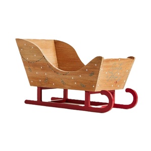 Best Arrival Metal Iron Luxury Design Galvanized Metal Sleigh for Christmas Decor Made With Customized Sizes With Sizes - Product Image 1