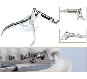 Pinzas para Remover Tapas de Tubos Bucales Ortodónticos, Instrumentos Quirúrgicos Manuales de Acero Inoxidable para Laboratorio Dental - Product Image 3