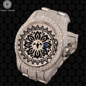 Reloj de Lujo para Mujer Charm Jewels, Acero Inoxidable, Caja Redonda de 40 mm, Cristal de Zafiro Analógico, Diseño de Moda de Alta Calidad - Product Image 2