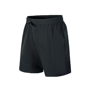 <b>Men's</b> Dark <b>Green</b> Quick Dry Bermuda Sports <b>Shorts</b> With Pockets Elastic Waist Casual Sport Wear - Product Image 2