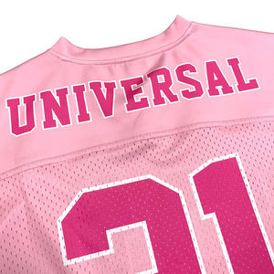 Camiseta Deportiva Personalizada de Fútbol Americano, Diseño Sublimado, Estilo Urbano, Corte Holgado, Secado Rápido y Transpirable para Mujer - Product Image 5