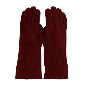 Gants de soudage industriels en cuir résistants aux étincelles, en cuir de vachette pleine fleur, pour importateurs et vente en gros - Product Image 3