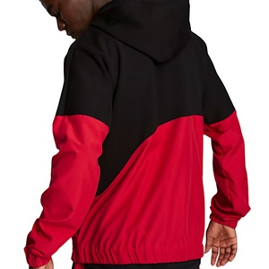 Conjunto de pantalones cortavientos y joggers transpirables con logotipo personalizado, chándal de dos piezas de alta calidad para hombre - Product Image 2